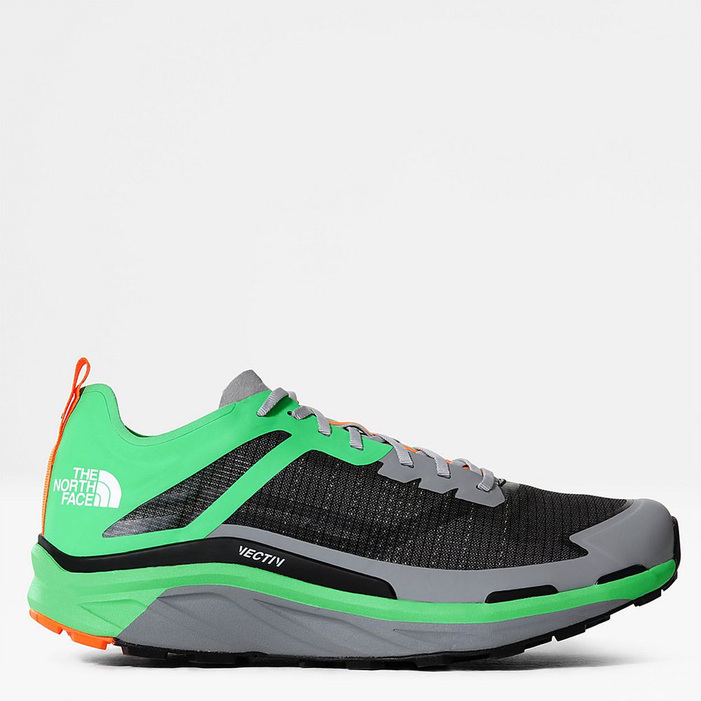 The North Face Trail Running Shoes Mens Australia - The North Face Vectiv Infinite Grey / Green Runn